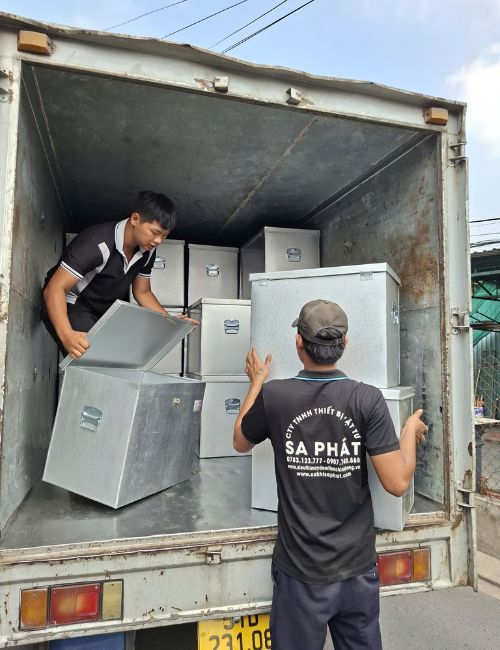 thùng tôn đựng chứng từ sổ sách văn phòng